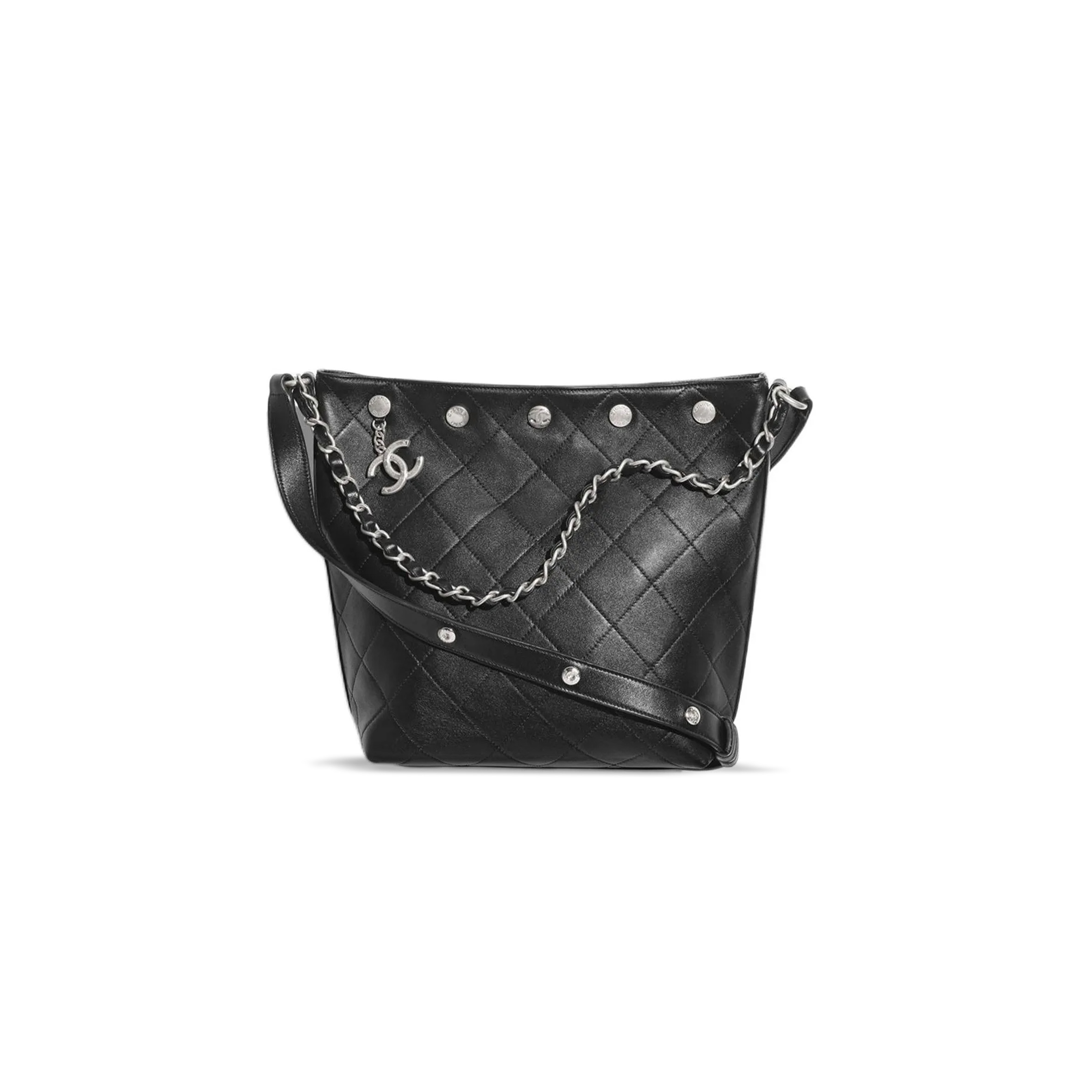 Ch*el 25p hobo bucket bag as5406 (31*28*15cm)